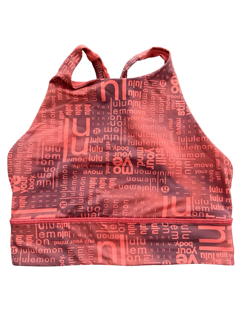 Lululemon Energy High Neck Longline Bra Size 6
